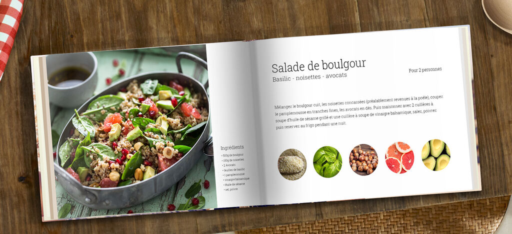 Salade de boulgour colorée avec des légumes, présentée dans un bol.