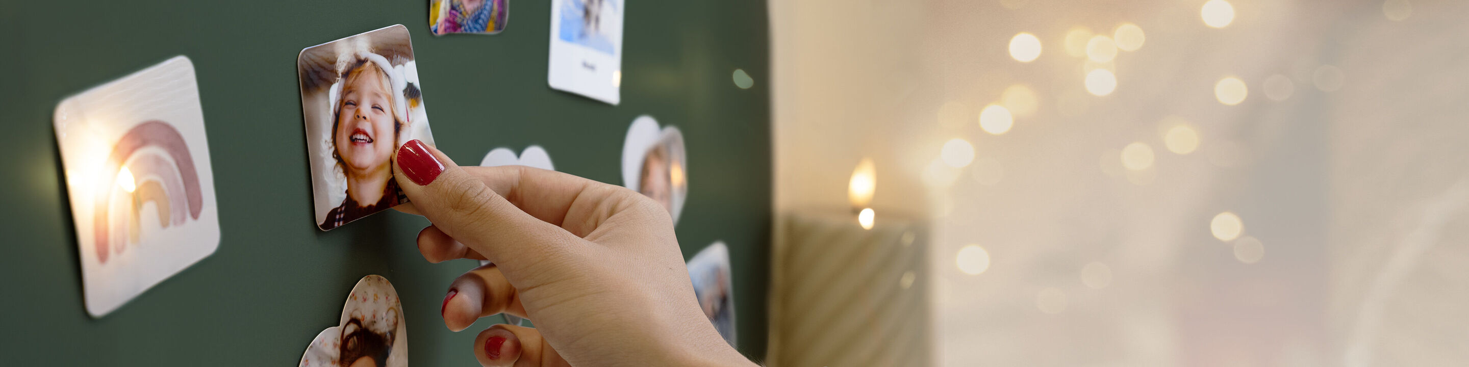 magnets frigo personnalisés avec photos et textes