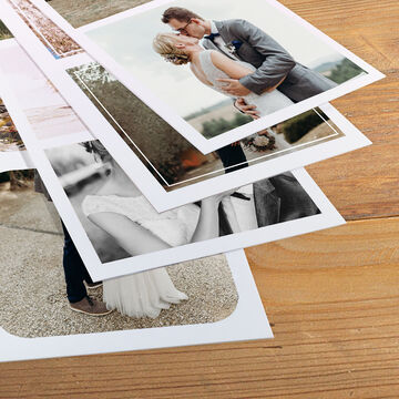 Une sélection de photos de mariage capturant des moments d'amour. CEWE Album photo